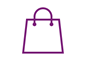 Picture of shopping bag - link to VMS e-commerce software page